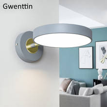 Modern Round Led Wall Lamps Nordic Wall Sconce Light Fixtures Living Room Bedroom Bathroom Mirror Lights Home Decor Luminaire 2024 - buy cheap