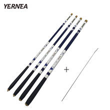 99% Carbon Fishing Rod 3.6M 4.5M 5.4M 6.3M +1 Spare Top Tips Rod Carbon Fiber Ultra-Light Carp Telescopic Fishing Pole Pesca 2024 - buy cheap