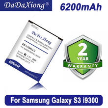 6200mAh EB-L1G6LLU EB535163LU Battery For Samsung S3 I747 I9305 I879 I9060 I9301 I9118 I9082 I535 I9300 I9308 L710 2024 - buy cheap