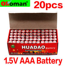 20pcs Carbon dry pilas aaa 1.5V Battery, R03 R3C For Camera Calculator Alarm Clock Alarm Clock Remote Control UM4 2024 - buy cheap