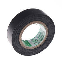 1pc PVC Flame Retardant Adhesive Vinyl Electrical Insulation Tape Heat Resistant Electrical Power Insulating Tape Black 20M 2024 - buy cheap