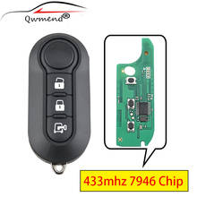 Для Fiat Key 433 МГц 7946 чип дистанционный Автомобильный ключ для Fiat 500L MPV Ducato для Citroen Jumper для Peugeot Boxer Dehilp или Marelli BSI 2024 - купить недорого