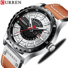 CURREN Men Watches Luxury Brand Analog Leather Sports Watches Men's Army Military Quartz Watch Fashion Male Clock Relogio 2024 - buy cheap