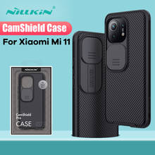 Capa nillkin camshield para xiaomi mi 11, capa protetora para câmera de celular 2024 - compre barato