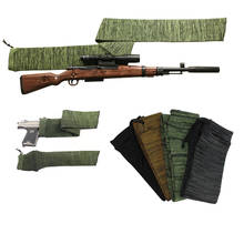 Tático 36cm 140 54 54 54 arma meia rifle pistola de silicone airsoft cs handgun saco de armazenamento moistureproof coldre caça acessórios 2024 - compre barato