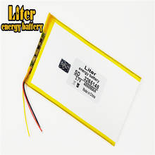 3 line 3.7V,4000mAH,3265148 Polymer lithium ion / Li-ion battery for TOY,POWER BANK,GPS,mp3,mp4 2024 - buy cheap