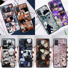 Capa de celular julongsu kaisen gojo satsuper, capa para samsung galaxy a50 a51 a71 a21s a10 a20 a30 a40 a70 a31 a41 a12 a32 a11 2024 - compre barato