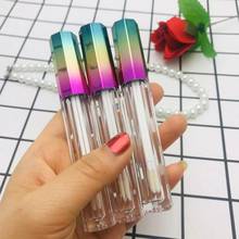 Free shipping 5ml lip gloss tubes with Star Anise Gradient cap,Square Lip stick packing container,Empty DIY lip balm bottle 2024 - buy cheap
