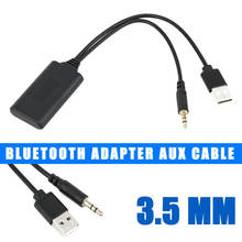 1pc Bluetooth Adapter Aux cable 20cm*3.5mm 12V Car Radio Bluetooth Audio Adapter Aux Cable suitable For BMW E90 E91 E92 E93 2024 - buy cheap