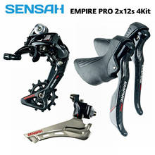 SENSAH EMPIRE PRO 2x12 Speed Kit, 24s Road Derailluer Groupset, Shifter+ Rear Derailleurs+ Front Derailleurs for  R7000 2024 - buy cheap
