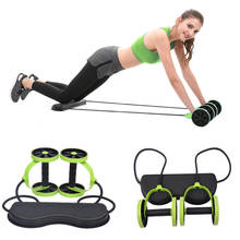AB Wheels Roller Stretch Elastic Abdominal Resistance Pull Rope Tool AB roller for Abdominal muscle trainer exercise 2024 - buy cheap