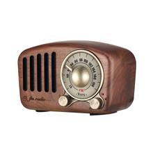 JABS Vintage Radio Retro Bluetooth Speaker - Walnut Wooden Fm Radio, Strong Bass Enhancement, Loud Volume, Bluetooth 4.2 Aux Tf 2024 - buy cheap