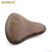 ZORBYZ Retro Motorcycle Artificial Leather Solo Seat For Suzuki Honda Victory Chopper Bobber Custom 2024 - buy cheap