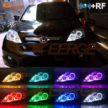 Bt app rf controle remoto multi-cor rgb led angel eyes luz do dia para honda CR-V crv iii 2006 2007 2008 2009 2010 2011 2024 - compre barato