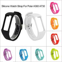 Universal Silicone Replacement Watch Strap Wristband For Polar A360 A730 GPS Smart Watch Smart Bracelet Scratchproof 2024 - buy cheap