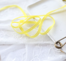 5 Meters/lot Width 0.8cm Yellow Lace Applique Trim Ribbon DIY Garment Clothing Accessories 2024 - buy cheap