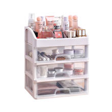 Plastic Cosmetic Drawer Makeup Organizer Jewelry Container Storage Box Multi-layers Nail Casket Holder Bathroom Desktop Case 2024 - buy cheap
