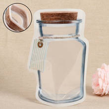 10Pcs/lot Portable Reusable Mason Jar Bottles Bags Nuts Candy Cookies Bag Seal Fresh Food Snacks Zipper Sealed Kitchen Organizer 2024 - buy cheap