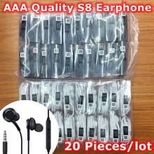 20Pcs/lot S8 Smart Phone Earphone Wired 3.5mm Earbuds With Mic Control For Samsung S4 S6 Note8 For iPhone Xiaomi Earpiece IG955 2024 - buy cheap