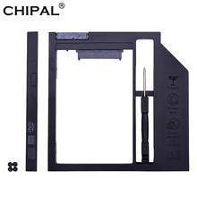 Chipal sata-caixa para 2 ° hdd de 3.0 polegadas, capa para disco rígido de 9mm, 9.5mm, adaptador para laptop, cd, dvd rom, optibay 2024 - compre barato