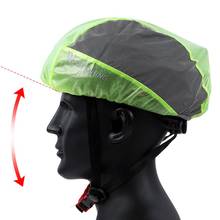 Riding Helmet Rain Cover Outdoor Road Bike Helmet Windproof Reflective Rain Cover Bicycle Cycling Ultralight Helmet Rain Covers 2024 - buy cheap