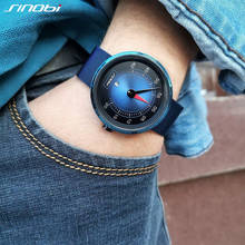 SINOBI Air Car Dashboard New Creative Design Men's Watches Top Luxury Man Quartz Wrist Watches Male Blue Clock relogio masculino 2024 - buy cheap