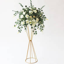 Decoração para flores decorativas 38cm, esferas artificiais para decoração de buquê floral 2024 - compre barato
