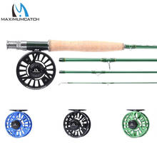 Maximumcatch 9ft 4-10wt Fly Fishing Rod Reel Combo IM10 36T Carbon Fiber Fly Rod & CNC Machined Fly Reel with Cordura Tube 2024 - buy cheap