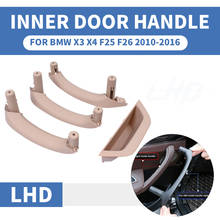 Panel Interior de puerta para coche BMW, cubierta embellecedora de puerta izquierda/derecha, color negro y Beige, LHD RHD, para BMW X3 X4 F25 F26 2010-2017 2024 - compra barato