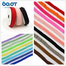 10yards 5/8'' Bilateral flower Ribbon Elastic Foldover Elastics Stretch Hair Ties Headbands for Girls Hair Bow E-20519-1182 2024 - buy cheap