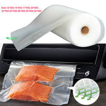 Kitchen Food Vacuum Bag Storage Bags For Vacuum Sealer Bags  Packaging Rolls 12/15/20/25/28/30/32cm*500cm 2024 - buy cheap