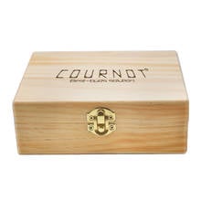 COURNOT Wooden Stash Jar With Rolling Tray Natural Handmade Tobacco Smoke Storage Box Container For Pipe Smoking Accessories 2024 - buy cheap