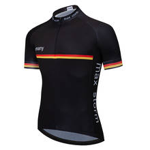 Cycling Jersey 2019 Germany Black New Team Customized Road Mountain Racing Top Bike Jersey Maximum Storm 2024 - buy cheap