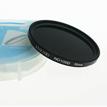 RISE 55mm-filtro delgado de densidad neutra, grado óptico ND ND1000 para lente de cámara digital DV 2024 - compra barato