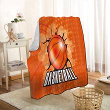 HEARMNY New Arrival Basketball Blanket Super Soft Warm Microfiber Fabric Blanket For Couch Throw Travel Adult Blanket 2024 - buy cheap