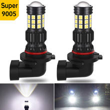 2 luzes led de neblina 9005, hb3, h11, h9, h8, para chevrolet, captiva, cruze, aveo, t300, toyota, land cruiser 100, luz diurna branca 2024 - compre barato