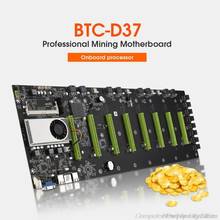 Новый BTC-D37 Miner материнская плата Процессор 847/1037U набор 8 видео слот для карт памяти DDR3 памяти Встроенная VGA Интерфейс низкая Мощность против A10 21 2024 - купить недорого