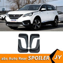 For Peugeot 5008 2017-2019 Mudflaps Splash Guards Front With color and rear Mud Flap Mudguards Fender Modified special 2024 - buy cheap