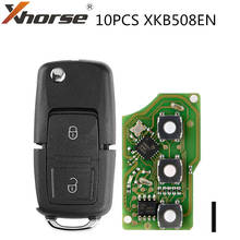 XHORSE XKB508EN Wire Universal Remote Key B5 Style 2 Buttons for VVDI Key Tool, VVDI2(English Version) 2024 - buy cheap