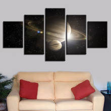 Júpiter y sus lunas lienzo Modular HD impresiones carteles decoración del hogar arte de pared imágenes 5 piezas pinturas artísticas sin marco 2024 - compra barato