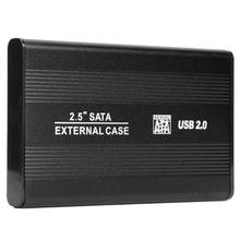 VKTECH USB 2.0 SATA 2.5" inch HD HDD Hard Disk Drive Enclosure Aluminum Case Box for Laptop Hard Drive Box Case Dropshipping 2024 - buy cheap