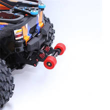 Barra de quilha de roda traseira com mola, 4 rodas, peças de atualização de carro de caminhão traxxas xmaxx 5s 2024 - compre barato