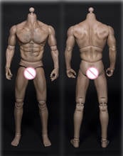 1/6 31 cm Wide Shoulder Muscular Wolf  Strong Durable AT012 12'' Man Figure Body for HT Hot Toys Head Sculpt Collectible Toy 2024 - buy cheap