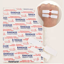 10 unids/pack 1x4,5 cm impermeable cinta transpirable ayuda mariposa adhesivo banda ayuda herida cierre vendas adhesivas Kit de emergencia 2024 - compra barato