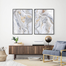 Wall Art Canvas Painting Marble Agate Modern Abstract Posters and Prints Grey Wall Pictures Bedroom Living Room Home Wall Decor 2024 - buy cheap