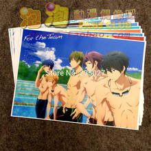 8 pcs/set Anime Free! Eternal Summer poster Nanase Haruka Rin Matsuoka wall pictures for living room A3 Film posters gifts 2024 - buy cheap