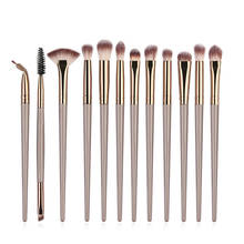 Eye Makeup Brushes 5-20pcs Rose Gold Eyeshadow Makeup Brushes Set with Soft Synthetic Hairs & Real Wood Handle for Eyeshadow 2024 - buy cheap