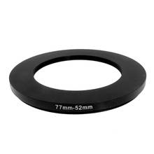 77mm-52mm 77mm to 52mm Black Step Down Ring Adapter for Camera 2024 - buy cheap