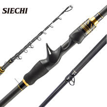 SIECHI Carbon Bait Casting Rod  Guide Ring Spinning Casting Fishing Rod 2.1M 1.8M 2024 - buy cheap