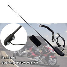 Base de antena de Radio de canal negro para motocicleta, accesorios para Honda Goldwing Gold Wing 1800, GL1800, GL 1800, gl1800, 2018, 2019, 2020 2024 - compra barato